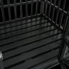 Heavy Duty Dog Cage pet Crate with Roof